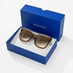 Boman Square Brown Bluetooth Sunglasses5
