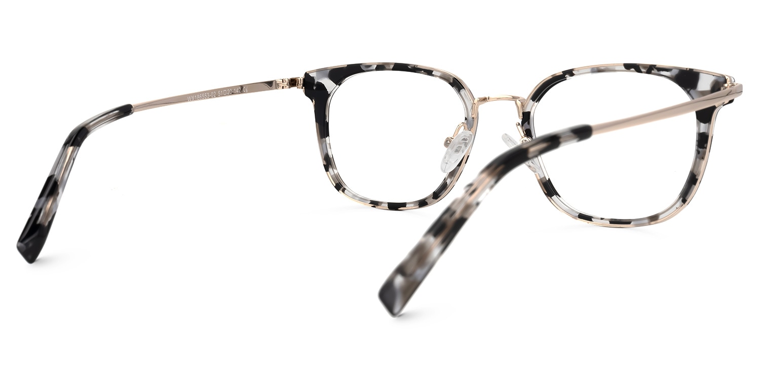 Bradford Square LightTortoise Glasses Zeelool Glasses