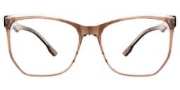 Libby Geometric Brown Glasses2