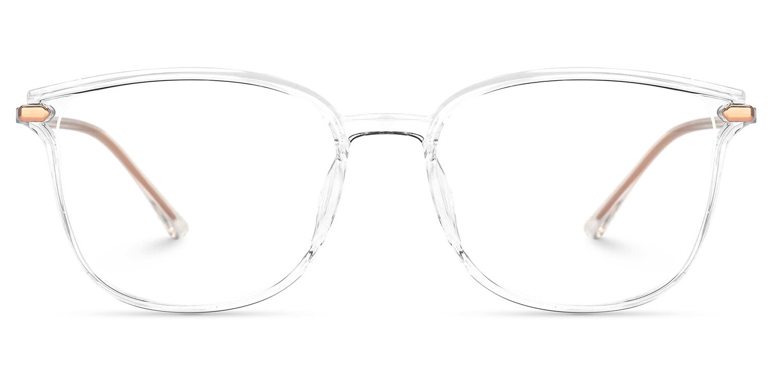Mander Square Clear Glasses | Zeelool Glasses0