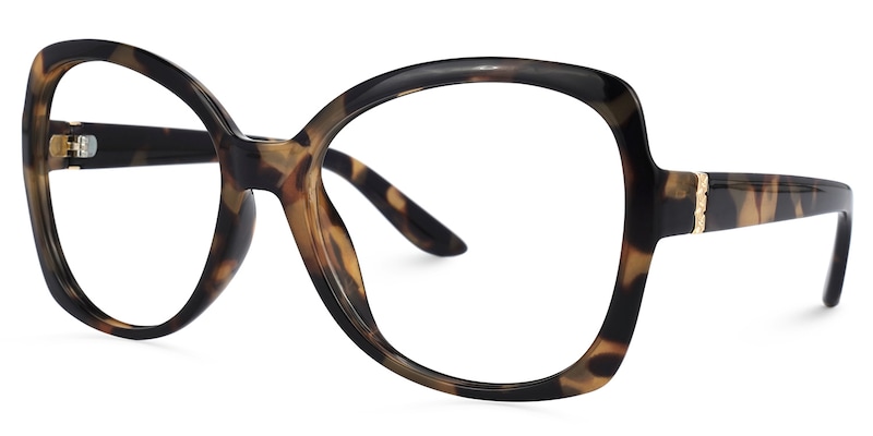 Robyn Butterfly Tortoise Glasses | Zeelool Glasses1