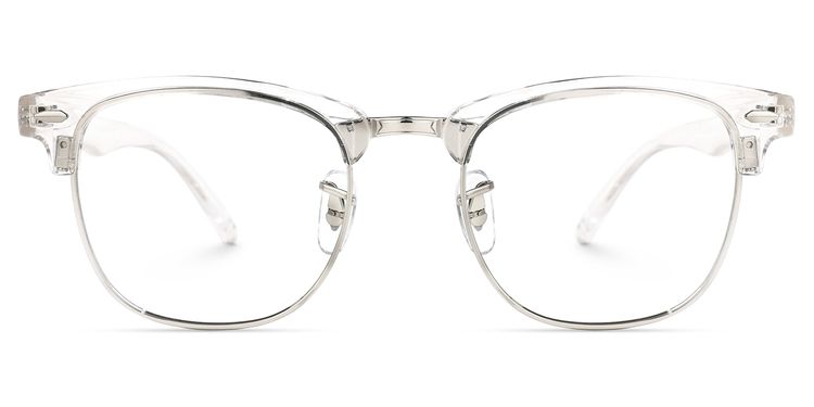 Hacker Browline Clear Glasses