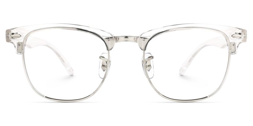 Hacker Browline Clear Glasses