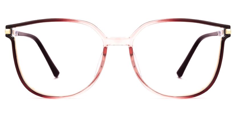 Annalisa Square Red Glasses