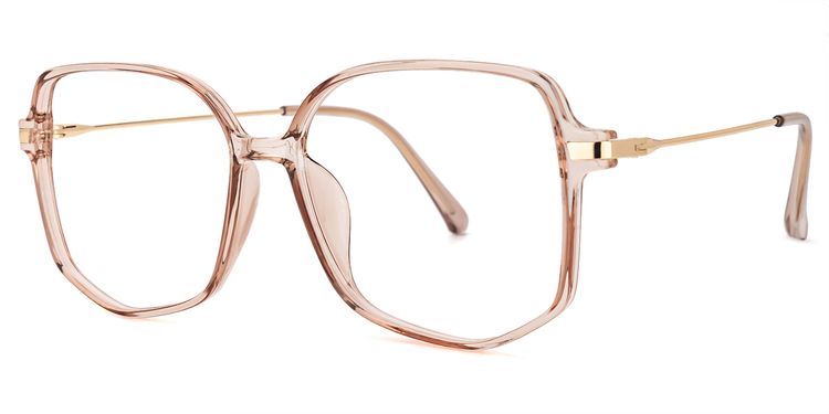Payton Geometric Beige Glasses