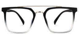 Shumac Square Black-Crystal Glasses0