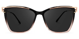 Krystle Square Multicolor Sunglasses0
