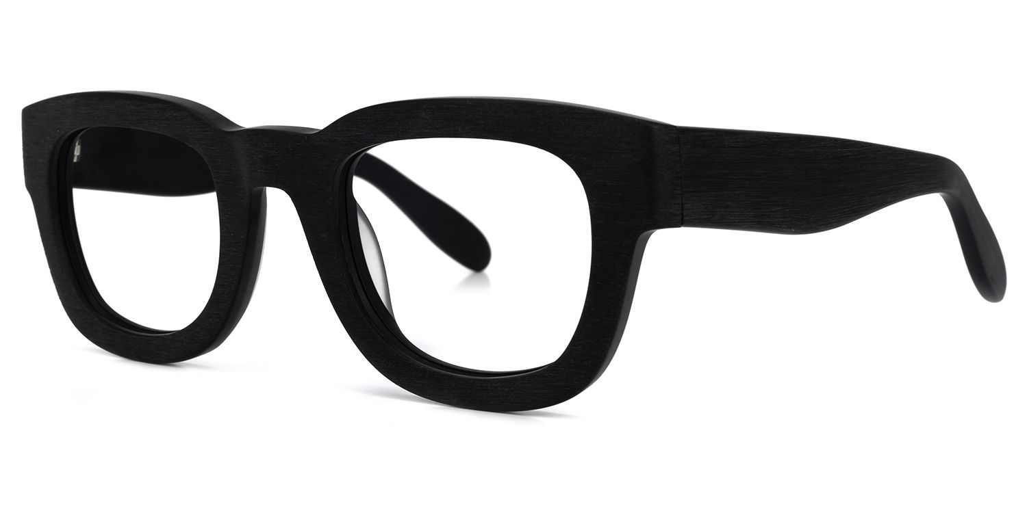 Jalitha Square Black Glasses | ZEELOOL Canada1