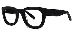 Jalitha Square Black Glasses1