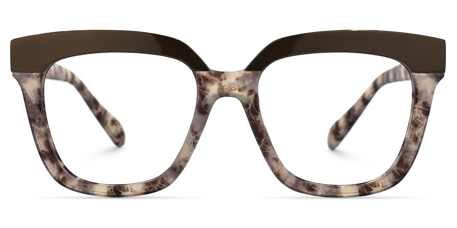 Cecelia Square Floral Glasses | Zeelool Glasses0