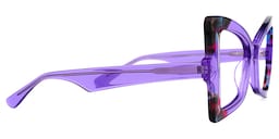 Joanie Geometric Purple Glasses2