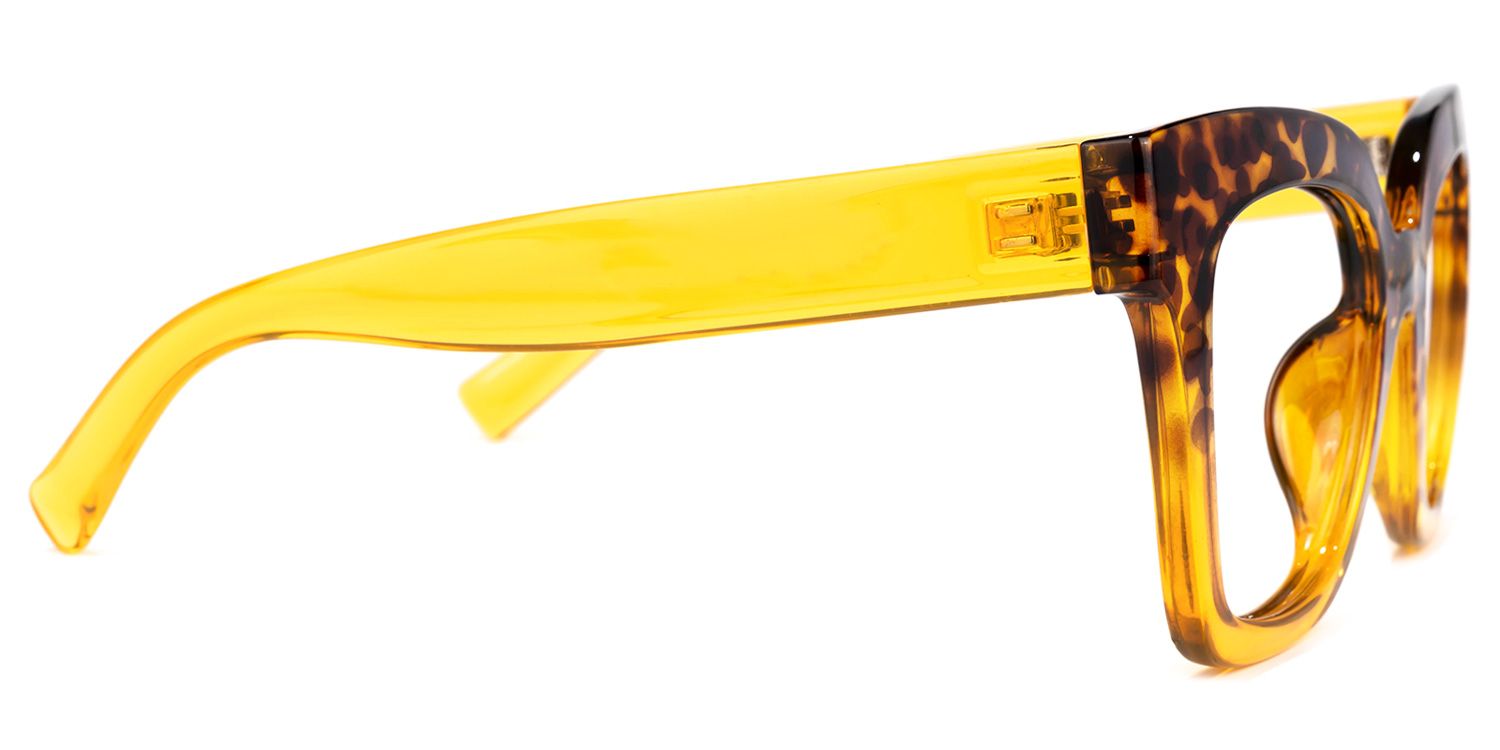 Malcolm Square Tortoise Glasses | Zeelool Glasses2