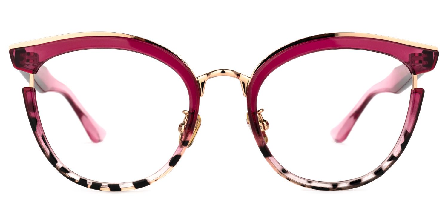 Laraine Cat Eye Red Tortoise Glasses | ZEELOOL Canada0