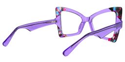 Joanie Geometric Purple Glasses3