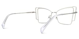 Tapacia Geometric Silver Glasses3