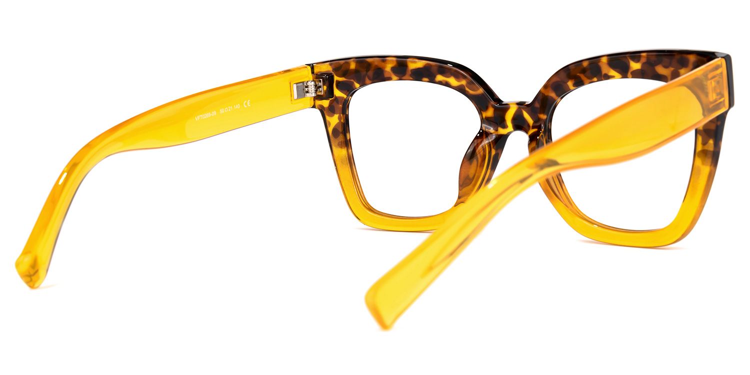 Malcolm Square Tortoise Glasses | Zeelool Glasses3