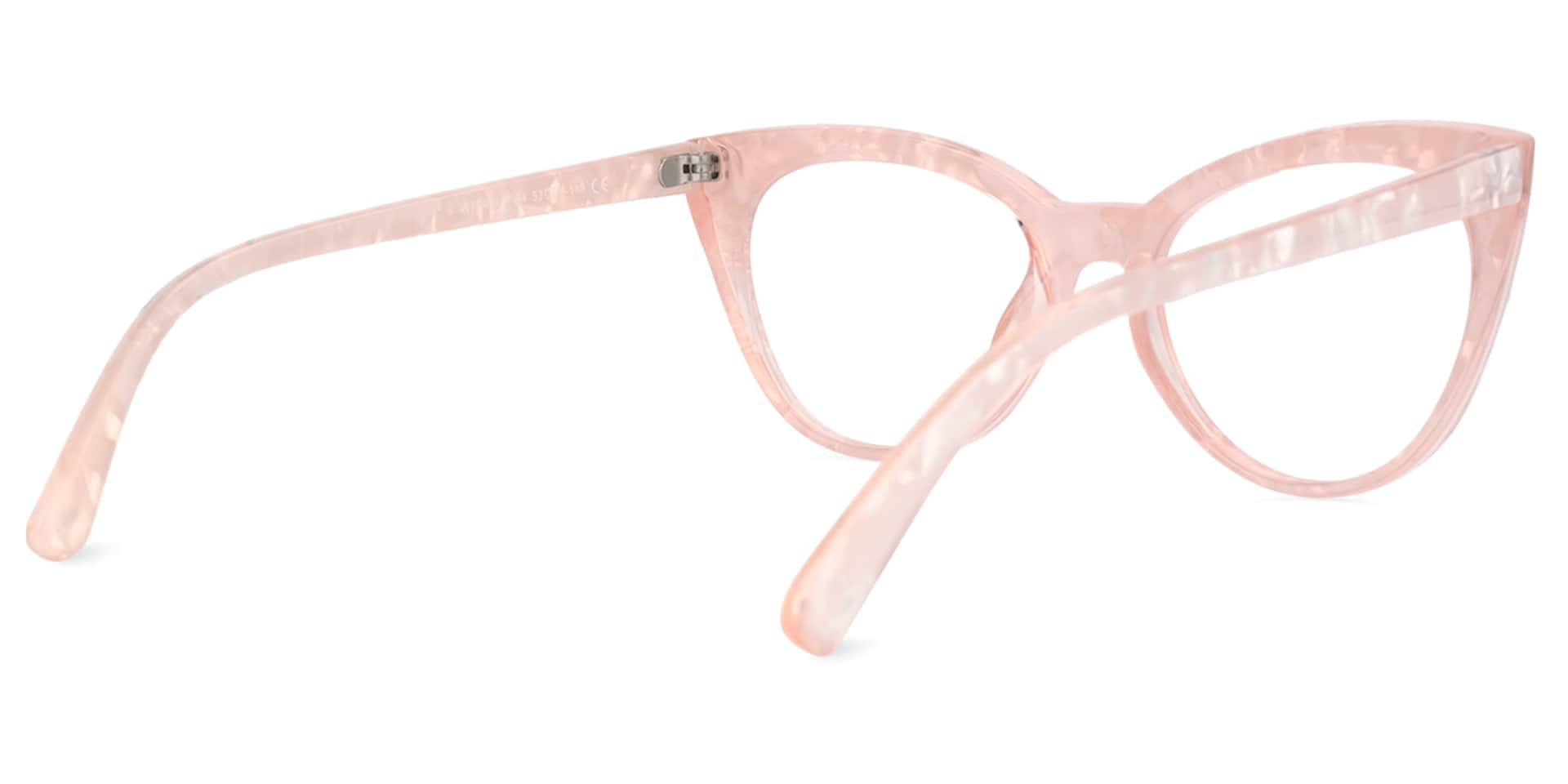 Ellzey Cateye Pink Glasses | Zeelool Glasses3