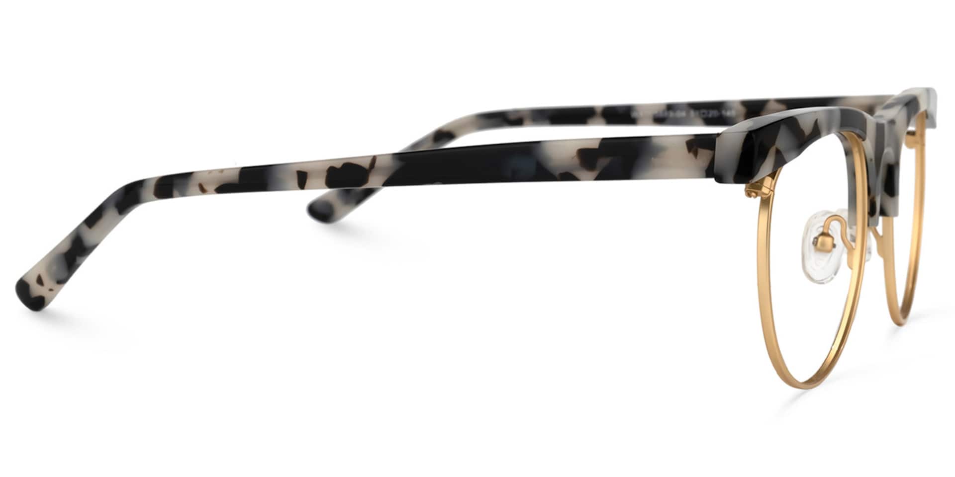 Kenyetta Browline Tortoise Glasses | Zeelool Glasses2