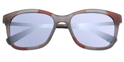 Bob Rectangle Gray Sunglasses1