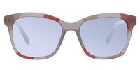 Bob Rectangle Gray Sunglasses0
