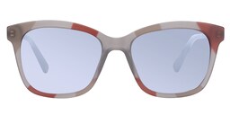Bob Rectangle Gray Sunglasses0