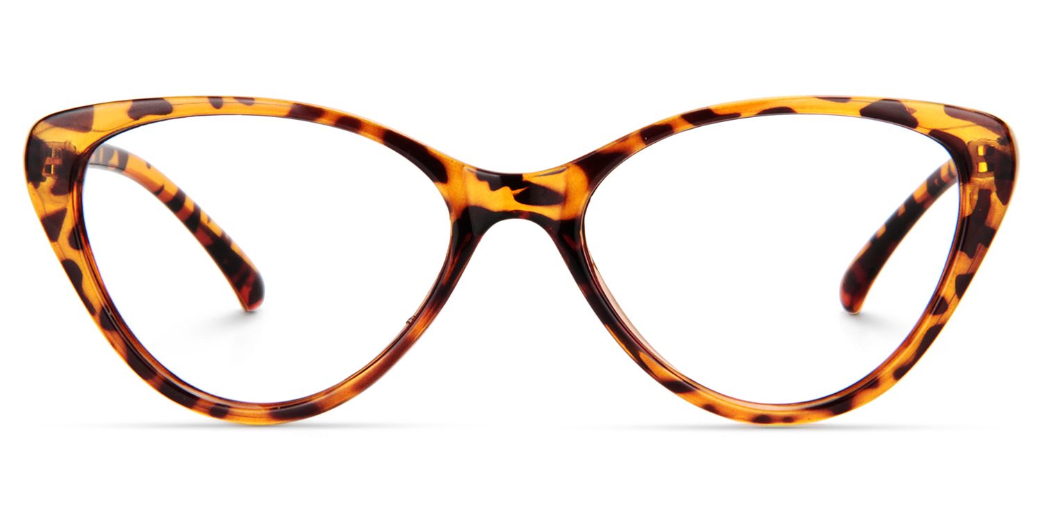 Michaela Cat Eye Tortoise Glasses  | Zeelool Glasses0