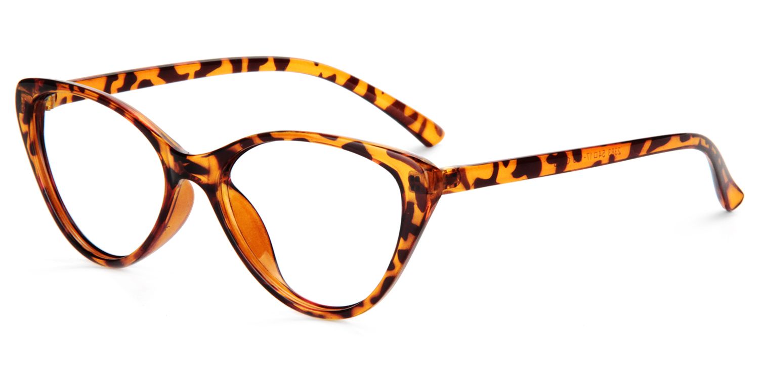 Michaela Cat Eye Tortoise Glasses  | Zeelool Glasses2
