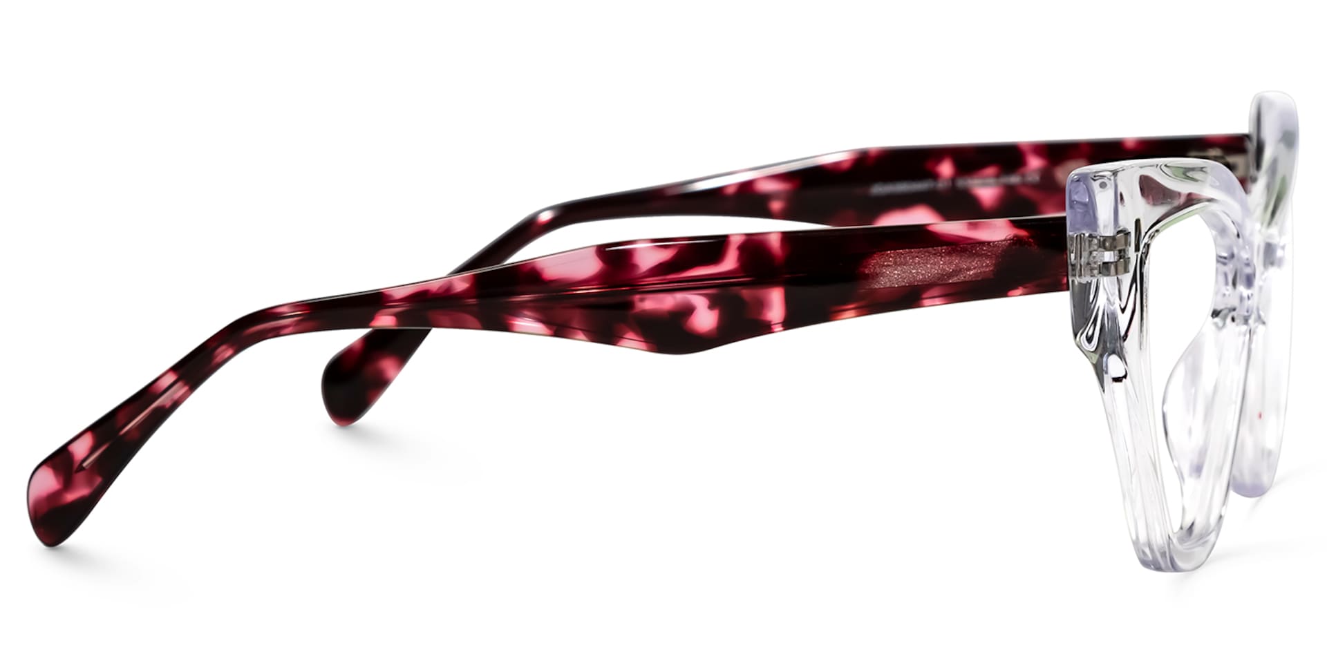 Debaise Geometric Clear Glasses | Zeelool Glasses2