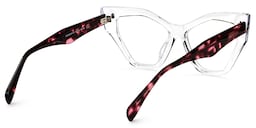 Debaise Geometric Clear Glasses3