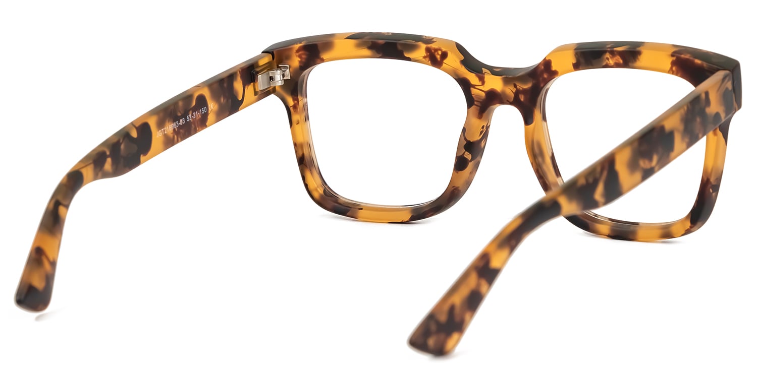Liizbeett Square Tortoise Glasses3