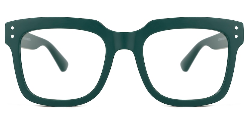 Liizbeett Square Green Glasses