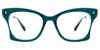Tameron Butterfly Peacock-Blue Glasses0