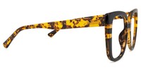 Brenda Square Black Glasses2