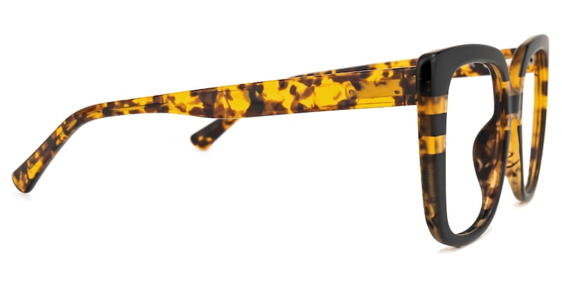 Brenda Square Black Glasses | Zeelool Glasses2