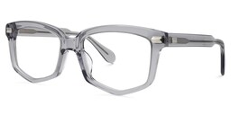 Geri Geometric Gray Glasses1
