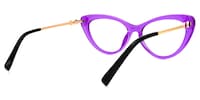 Bender Cateye Purple Glasses3
