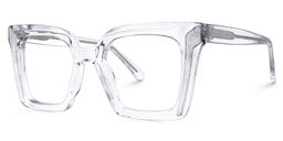 Khadra Square Clear Glasses1