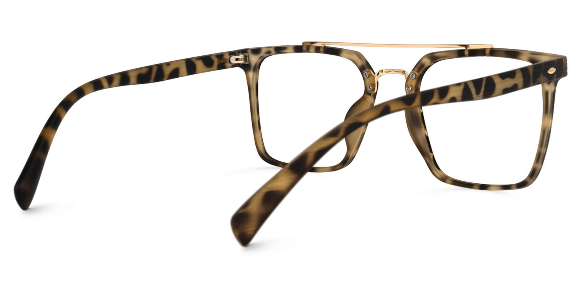 Shumac Square Tortoise Glasses | Zeelool Glasses3