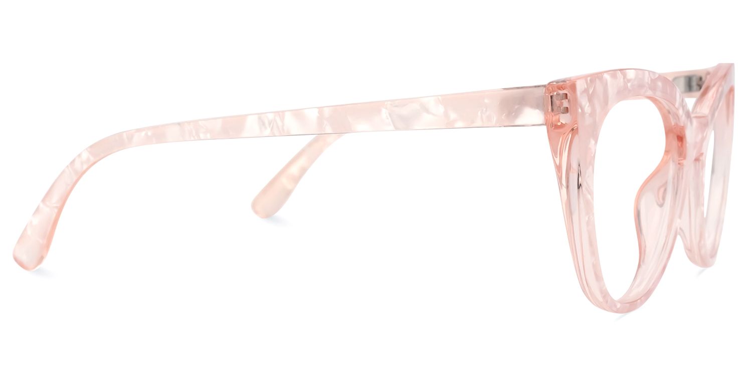 Ellzey Cateye Pink Glasses | Zeelool Glasses2