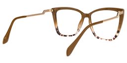 Awilda Cateye Brown Glasses3