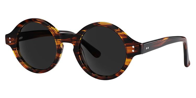 Giggs Tortoise Round Sunglasses