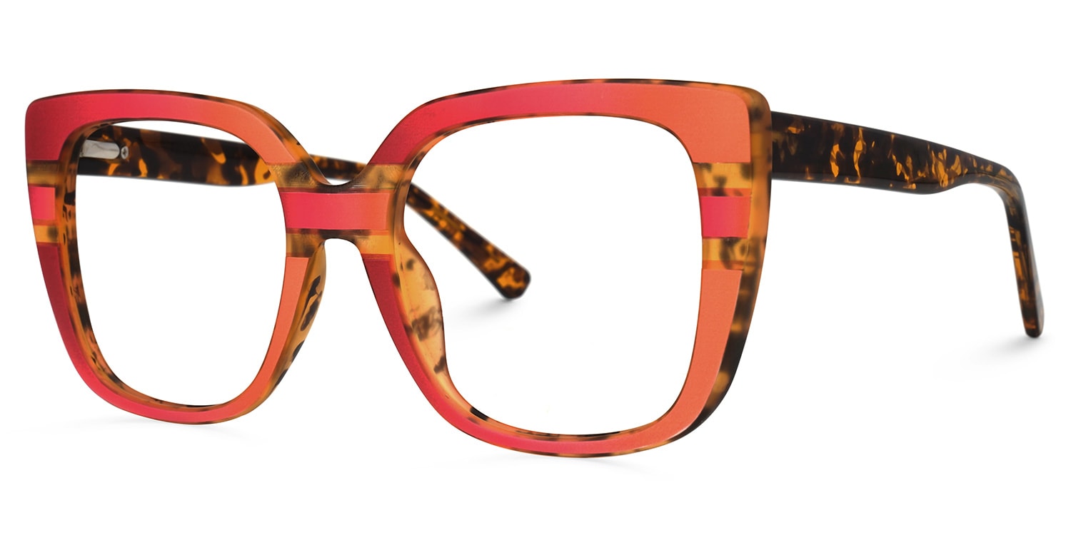 るー Street-Artist Round Colorful Sunglasses | Zeelool Glasses