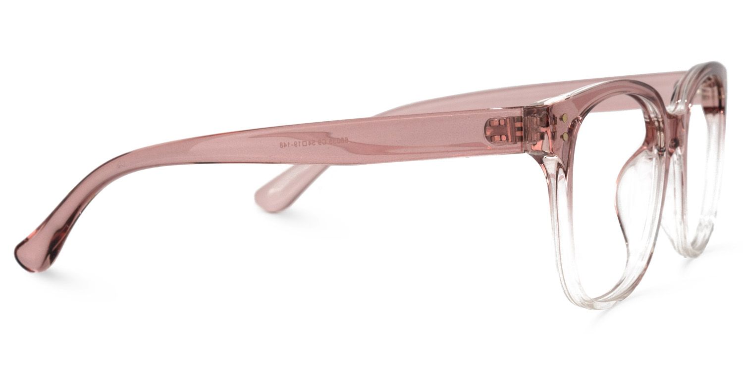 Aenid Square Pink Glasses | Zeelool Glasses2