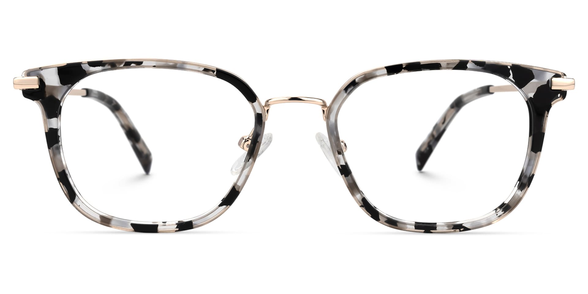 Bradford Square Light-Tortoise Glasses | Zeelool Glasses0