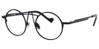 Abdul Round Dark Blue Glasses2
