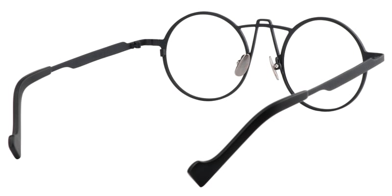 Round Dark Blue Glasses | Zeelool Optical Online5
