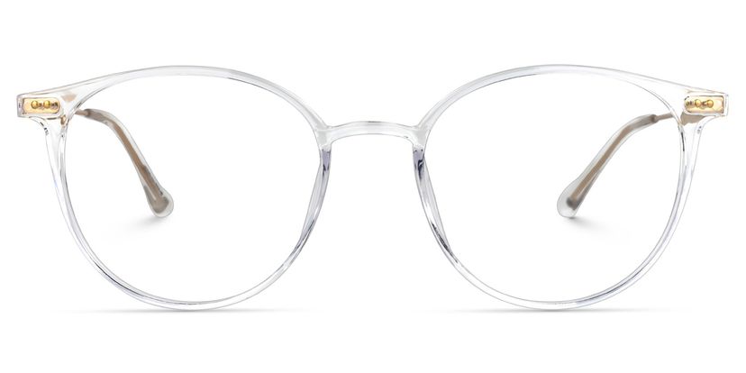 Judsy Clear Round Glasses