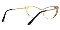 Ellen Cateye Blue-Tortoise Glasses3