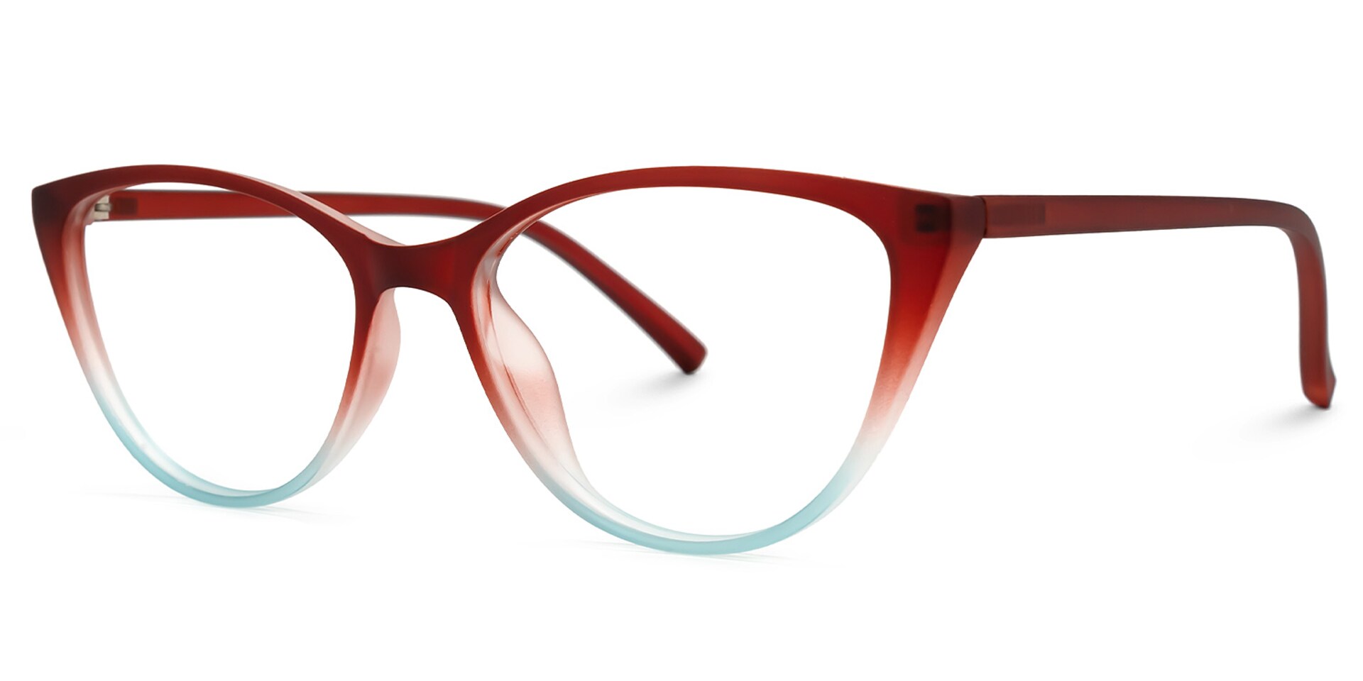 Lucy Cateye Red Glasses  | Zeelool Glasses1