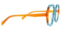 Raquell Square Blue Glasses2